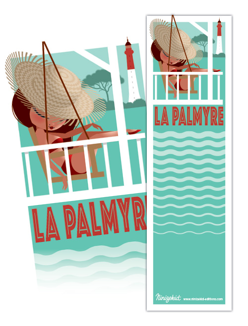 Marque-pages La Palmyre