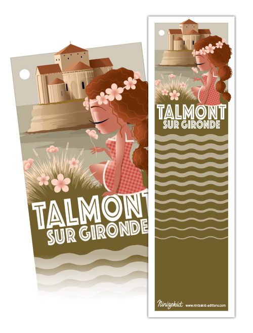 Marque-pages Talmont sur Gironde