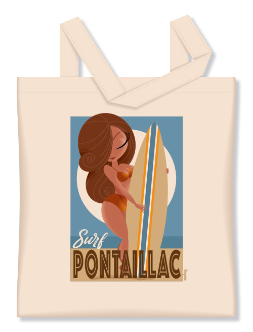 Tote bag Pontaillac