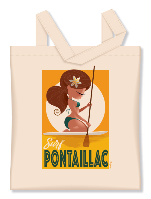 Tote bag Pontaillac