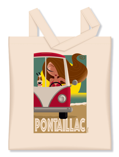 Tote bag Pontaillac