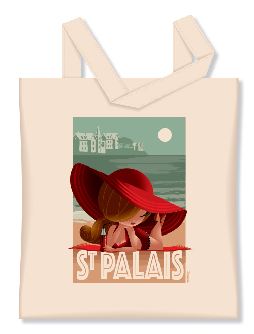 Tote bag St-Palais sur Mer