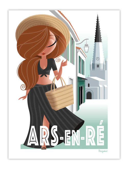 Carte postale Ars en Ré