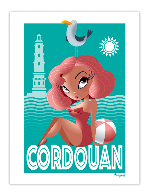 Affiche Phare de Cordouan