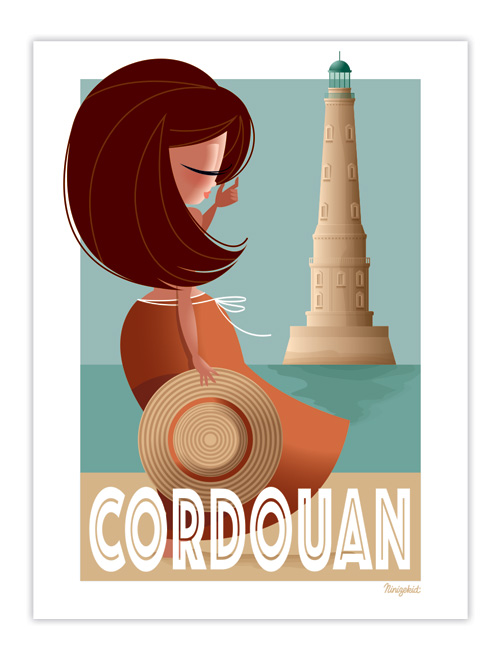 Affiche Phare de Cordouan