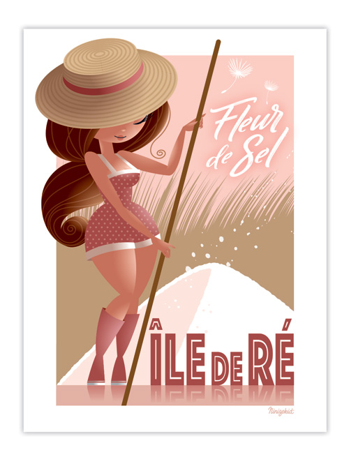 Affiche Île de Ré