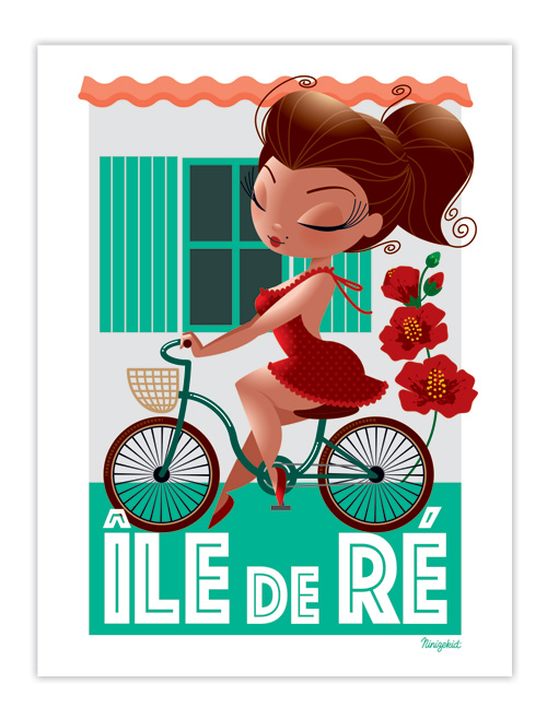 Affiche Île de Ré