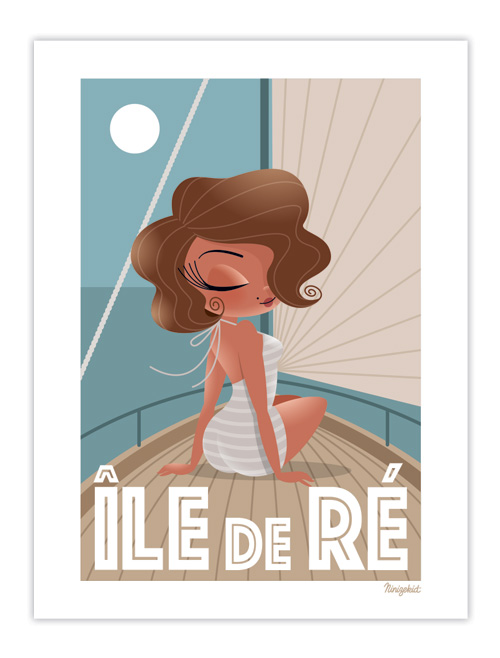 Affiche Île de Ré