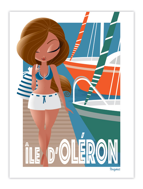 Affiche Île d'Oléron