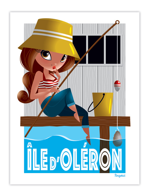 Affiche Île d'Oléron