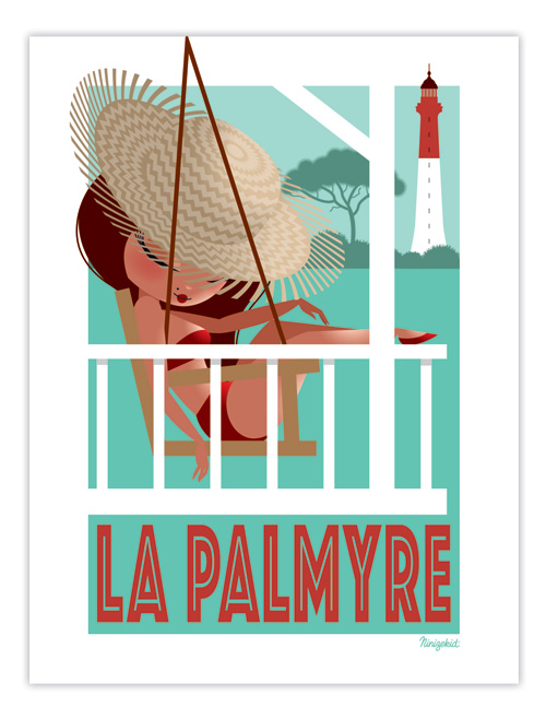 Carte postale La Palmyre