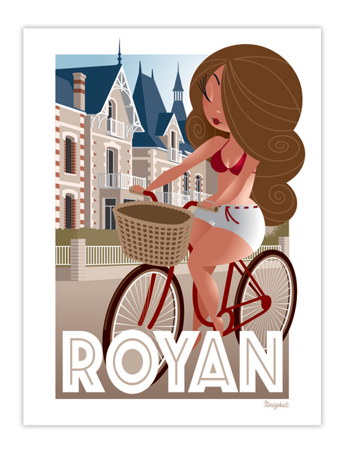 Affiche Royan — NiniZeKid éditions