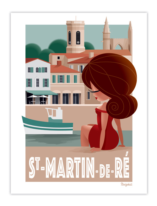 Affiche St-Martin de Ré