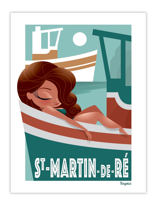 Affiche St-Martin de Ré