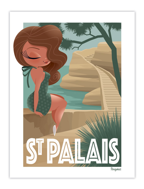 Affiche St-Palais sur Mer