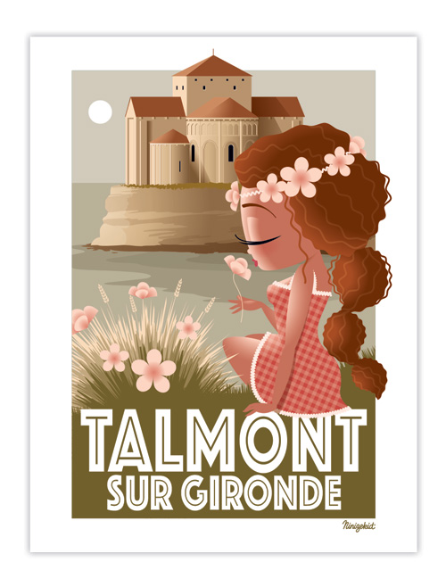 Carte postale Talmont sur Gironde