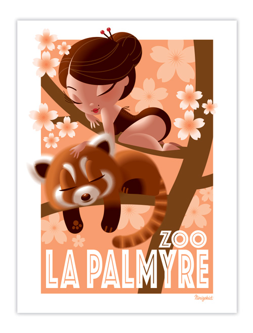 Carte postale Zoo de La Palmyre