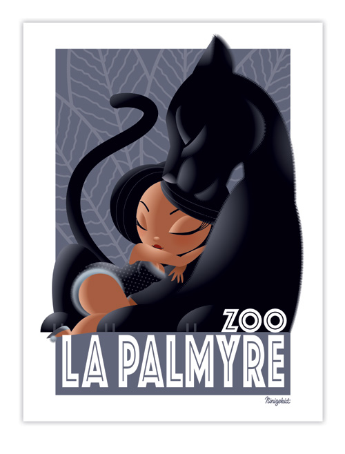 Carte postale Zoo de La Palmyre