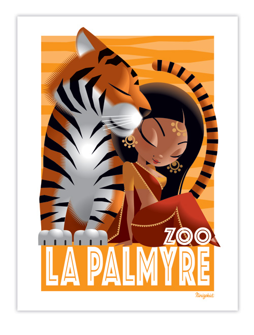 Carte postale Zoo de La Palmyre