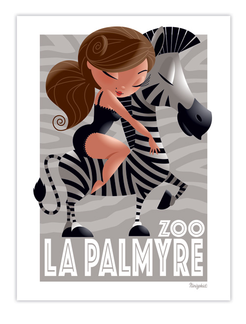 Carte postale Zoo de La Palmyre