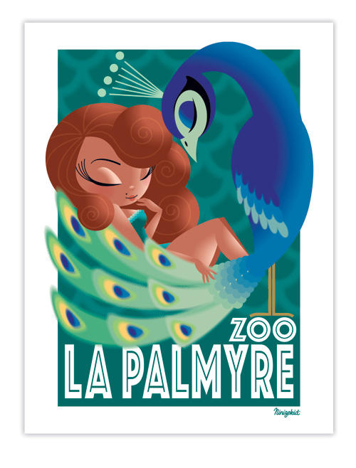 Carte postale Zoo de La Palmyre