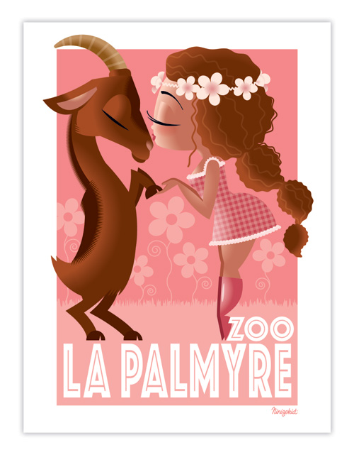 Carte postale Zoo de La Palmyre