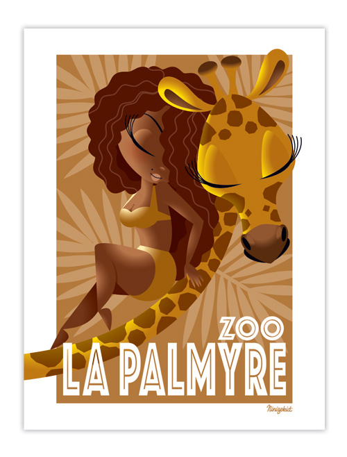Affiche Zoo de La Palmyre