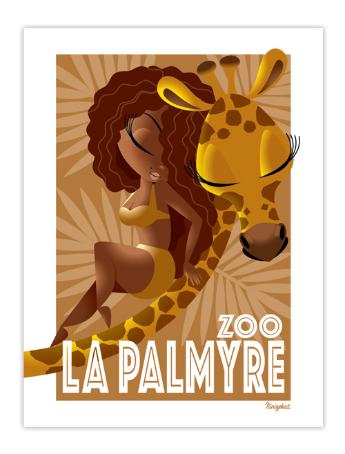 Carte postale Zoo de La Palmyre