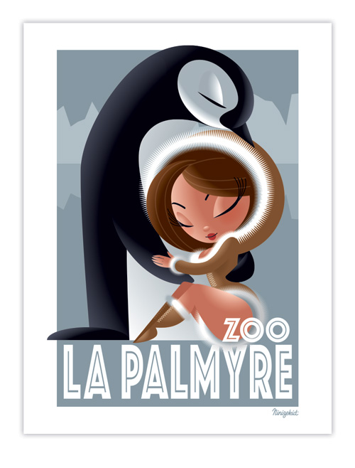 Carte postale Zoo de La Palmyre