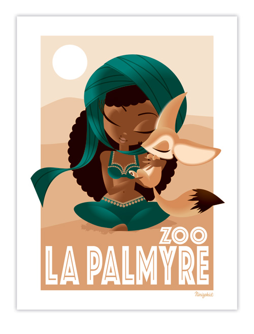 Carte postale Zoo de La Palmyre