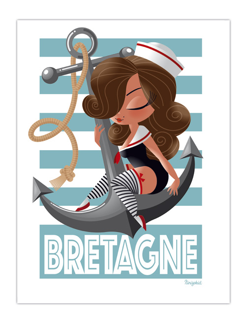 Affiche Bretagne