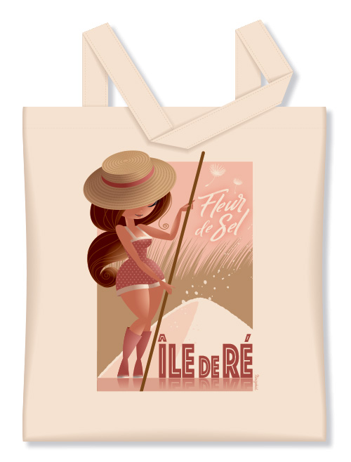 Tote bag Île de Ré - Fleur de Sel