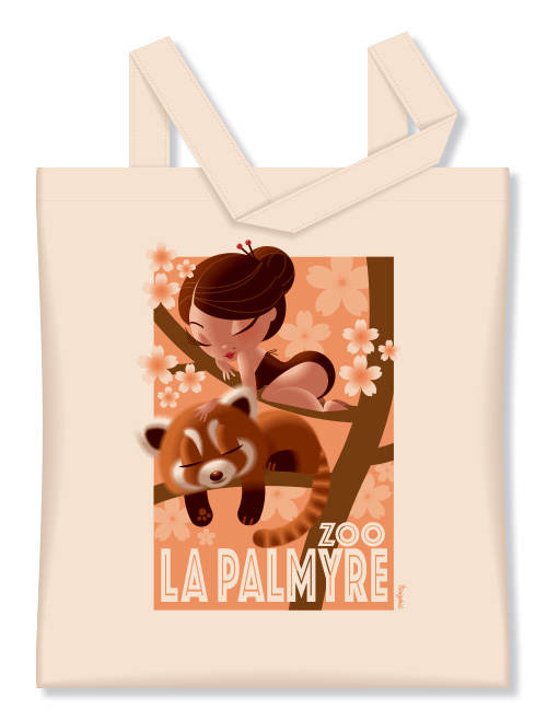 Tote bag Zoo de La Palmyre