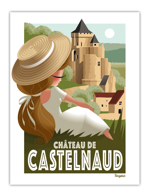 Affiche Château de Castelnaud
