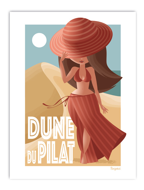 Affiche Dune du Pilat