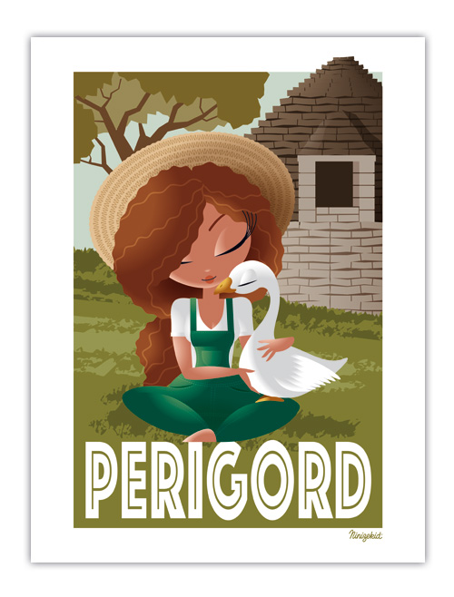 Carte postale Périgord