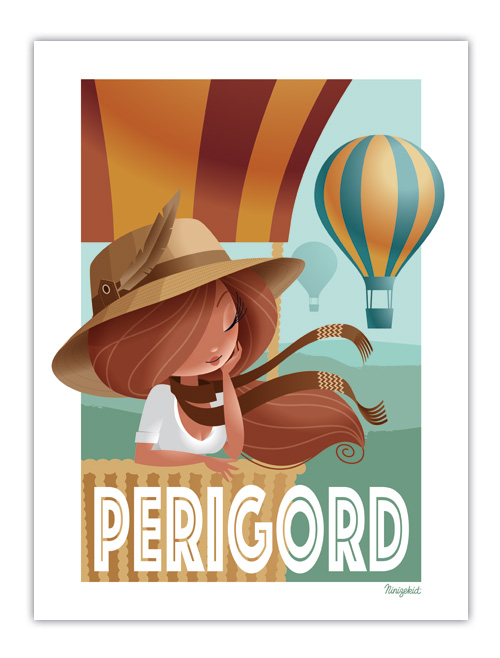 Carte postale Périgord