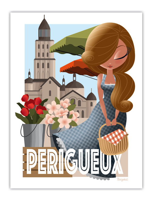 Carte postale Périgueux