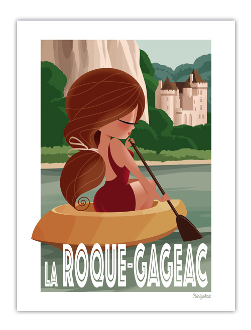 Carte postale La Roque Gageac