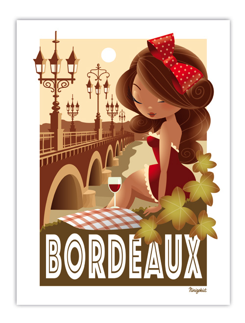 Affiche Bordeaux