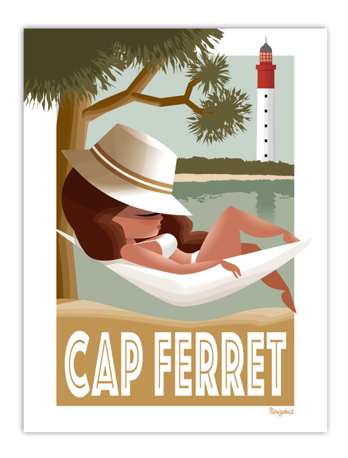 Affiche Cap Ferret