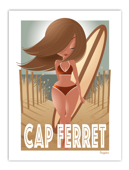 Affiche Cap Ferret