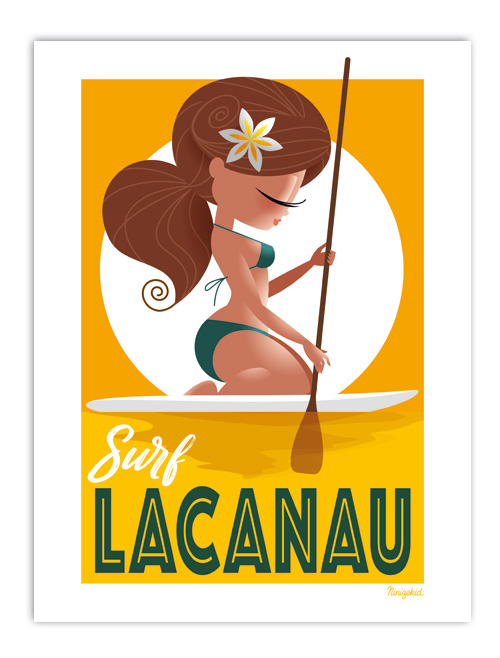 Affiche Lacanau