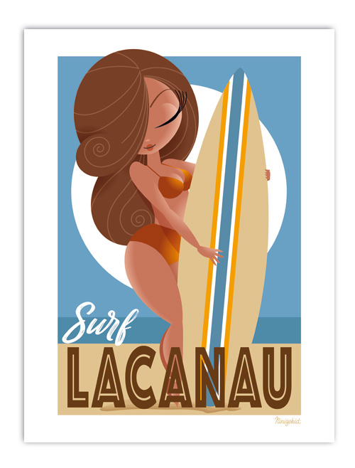 Affiche Lacanau