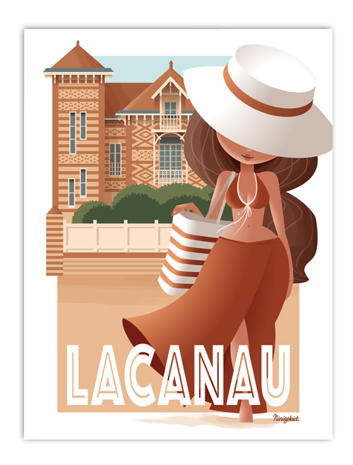 Affiche Lacanau