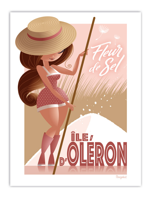 Affiche Île d'Oléron