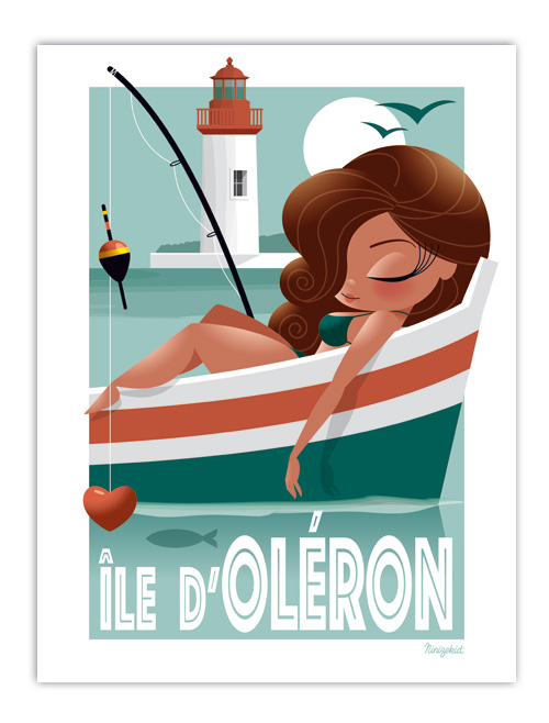 Affiche Île d'Oléron