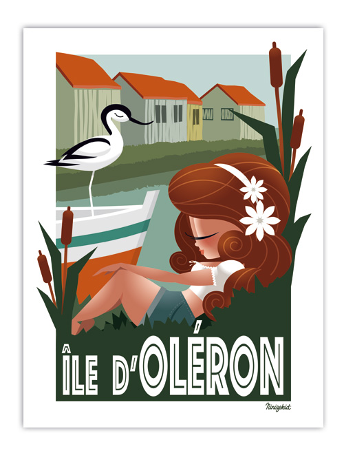 Affiche Île d'Oléron