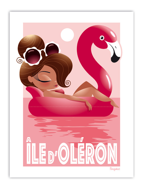 Affiche Île d'Oléron