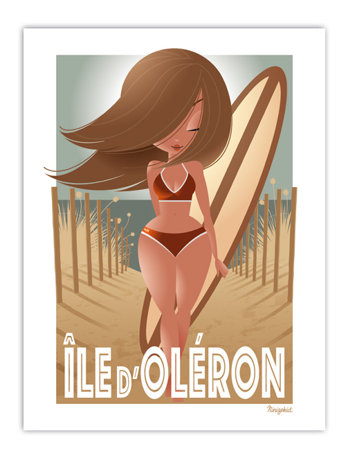 Affiche Île d'Oléron